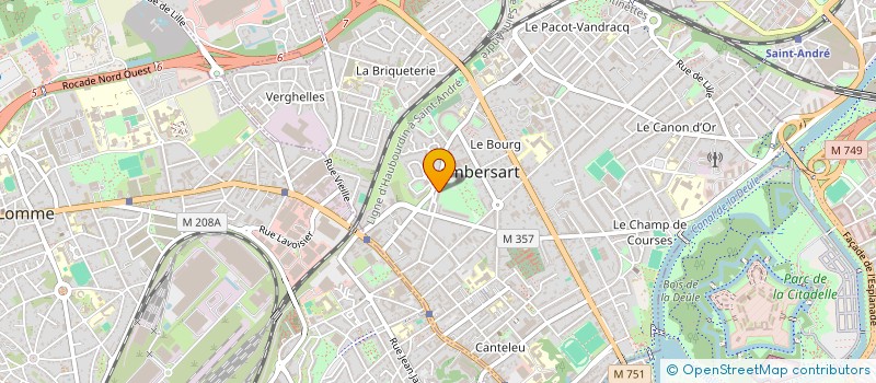 localisation de l'entreprise ECOSCIEN à LAMBERSART