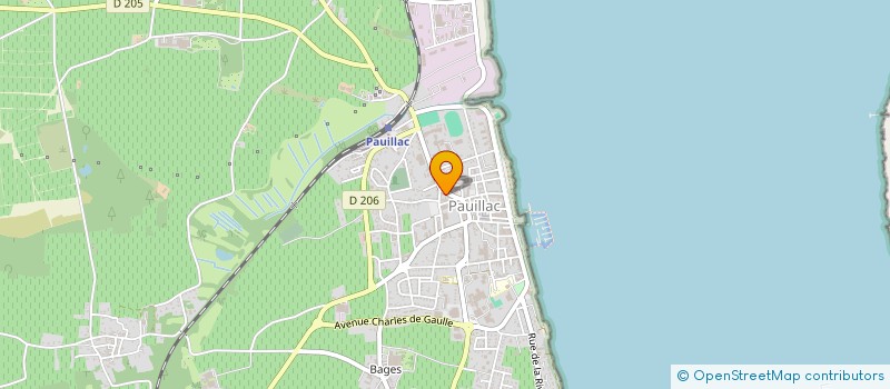 localisation de l'entreprise ECOSEC SAS à PAUILLAC