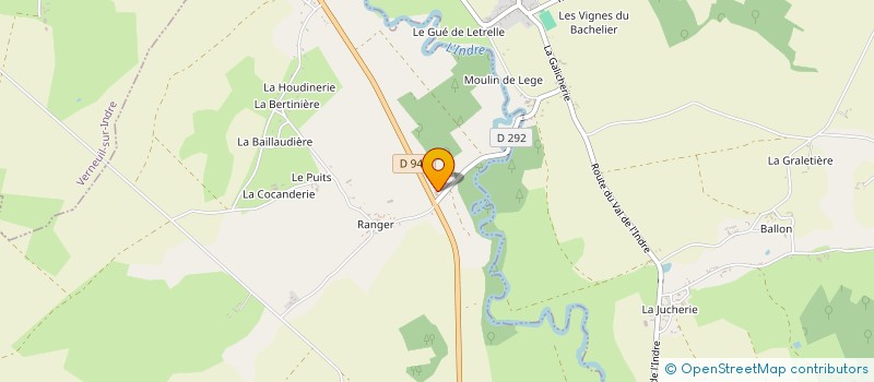 localisation de l'entreprise ECOSILICE à BRIDORE