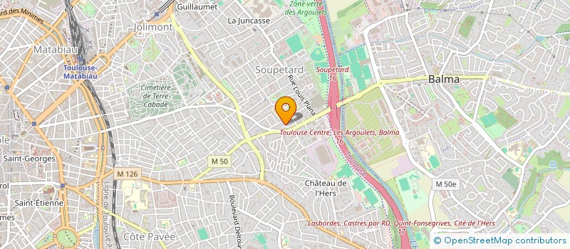 localisation de l'entreprise ECOSMOSE à TOULOUSE