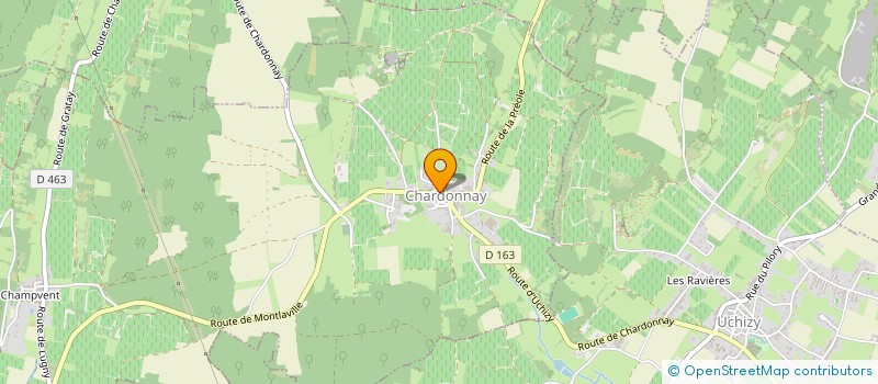 localisation de l'entreprise ECOSO  CHARDONNAY