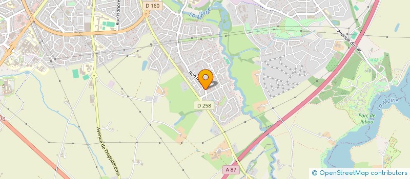 localisation de l'entreprise ECOSOL ATLANTIQUE à CHOLET