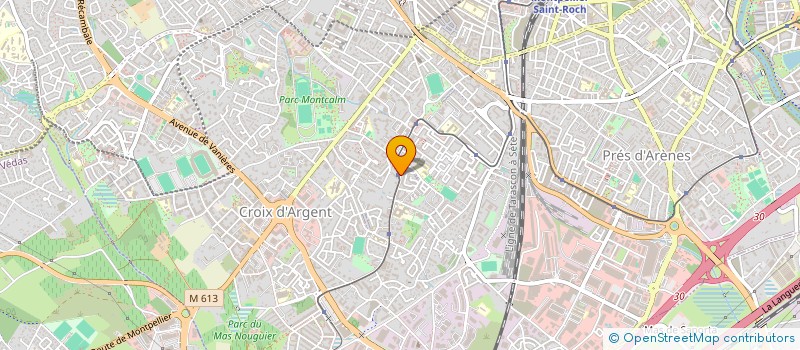 localisation de l'entreprise ECOSOLERE à MONTPELLIER