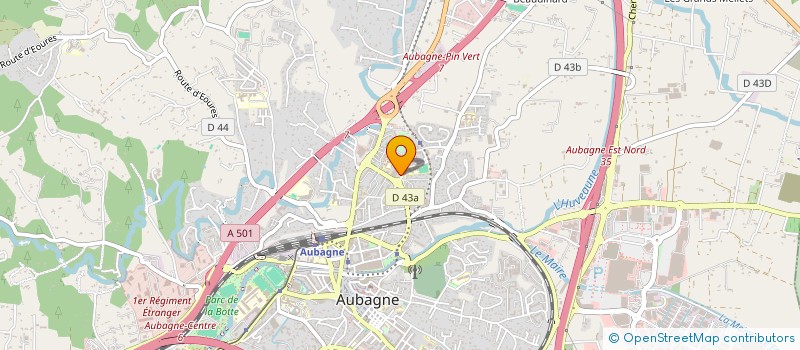 localisation de l'entreprise ECOSOLIBAT PRO  AUBAGNE