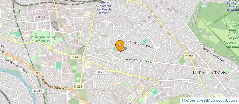 localisation de l'entreprise ECOSOLUTION E.C à CHAMPIGNY-SUR-MARNE