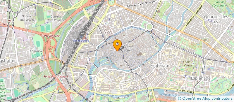 localisation de l'entreprise ECOSPACE - ALSEC - MOLSHEIM  STRASBOURG