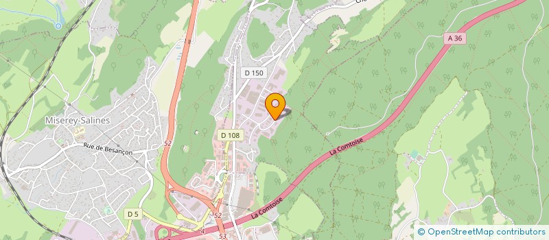 localisation de l'entreprise ECOSPH'AIR à CHATILLON-LE-DUC