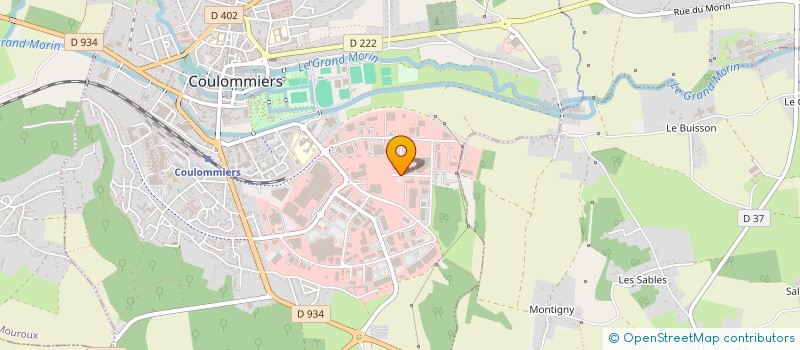 localisation de l'entreprise ECOSPHERE EXPERTISE à COULOMMIERS