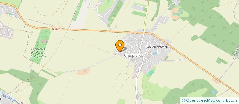 localisation de l'entreprise ECOSPOPA  CRESPIERES