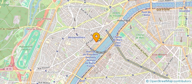 localisation de l'entreprise ECOSSE GOURMET à PARIS