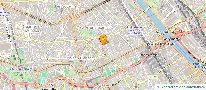 localisation de l'entreprise ECOSSENTIAL à PARIS