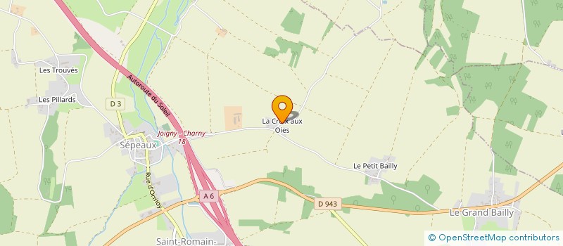 localisation de l'entreprise ECOSTERES à LA CELLE-SAINT-CYR