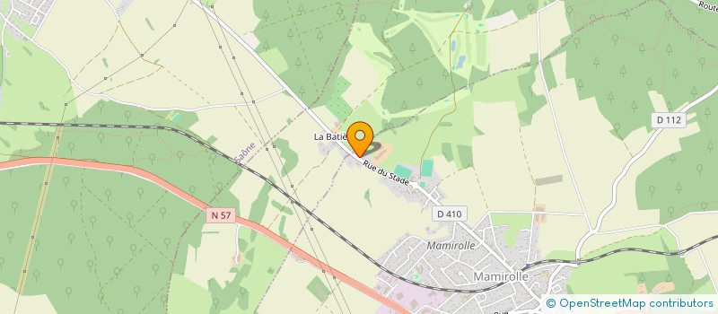 localisation de l'entreprise ECOSTOP NUISIBLES 25  MAMIROLLE