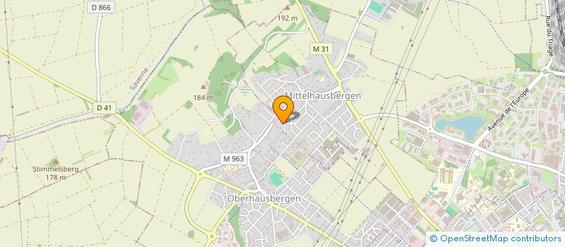 localisation de l'entreprise ECOSTRA à MITTELHAUSBERGEN