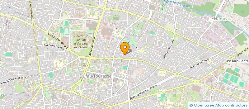 localisation de l'entreprise ECOSUNRIDE  PAU