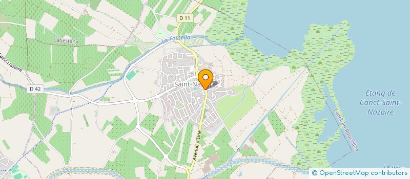 localisation de l'entreprise ECOSYS à SAINT-NAZAIRE