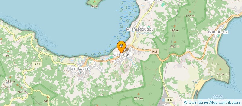 localisation de l'entreprise ECOSYSTEM INVEST à CHIRONGUI