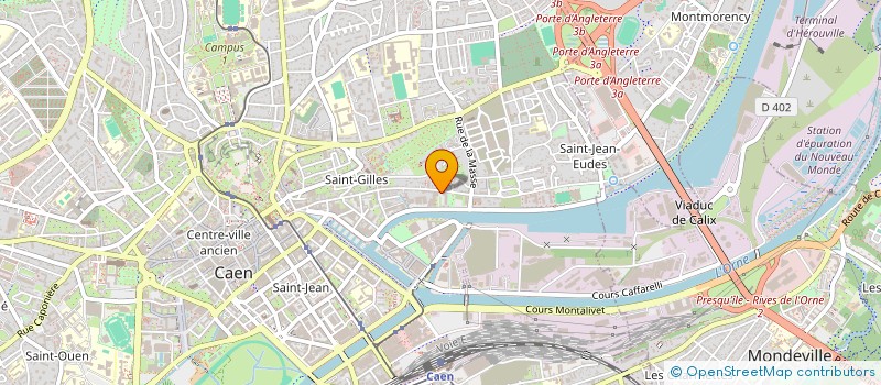 localisation de l'entreprise ECOSYSTEMES LOCAUX DE SANTE FRANCE à CAEN