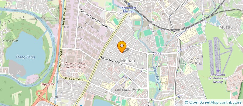 localisation de l'entreprise ECOSYTEME RENOVATION à STRASBOURG