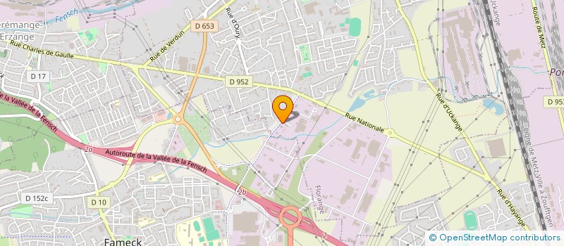 localisation de l'entreprise ECOTA CONSEIL  FLORANGE