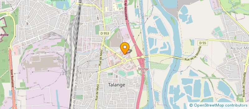 localisation de l'entreprise ECOTALANGE à TALANGE