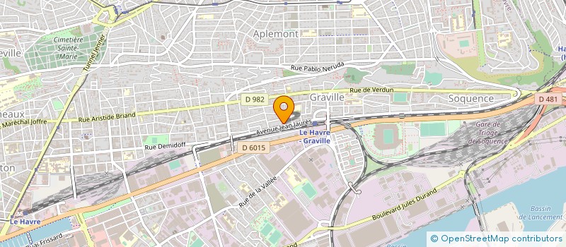 localisation de l'entreprise ECOTEC  LE HAVRE