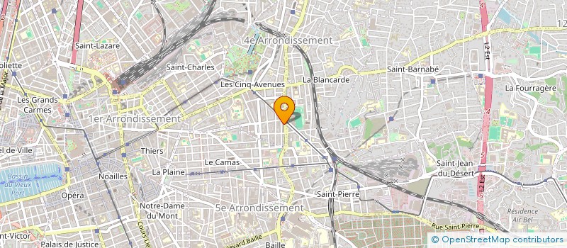 localisation de l'entreprise ECOTECH à MARSEILLE
