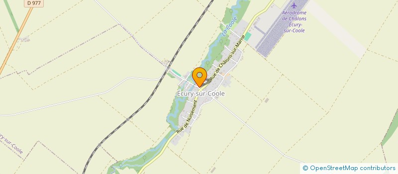 localisation de l'entreprise ECOTECH  ECURY-SUR-COOLE