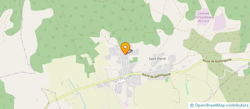 localisation de l'entreprise ECOTECH PISCINE  CRUIS