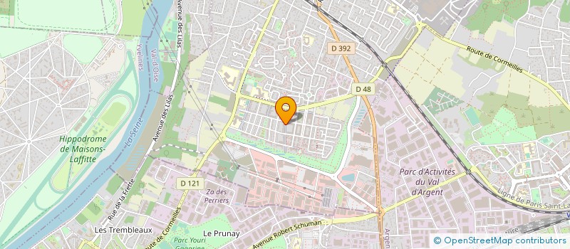 localisation de l'entreprise ECOTECHNOMIA à CORMEILLES-EN-PARISIS