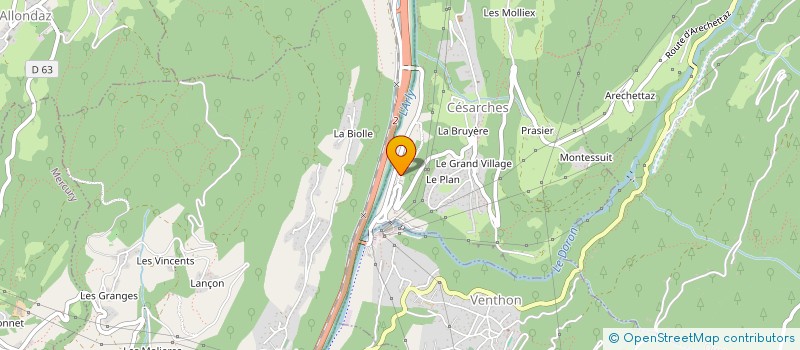 localisation de l'entreprise ECOTECK  CESARCHES