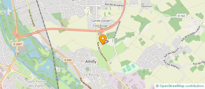 localisation de l'entreprise ECOTECK à AMILLY
