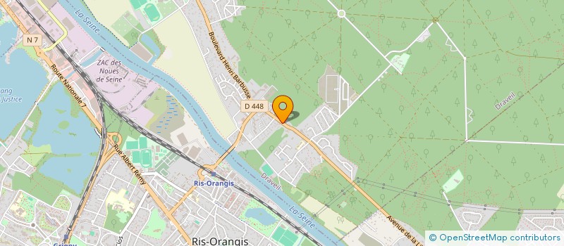 localisation de l'entreprise ECOTEL à DRAVEIL