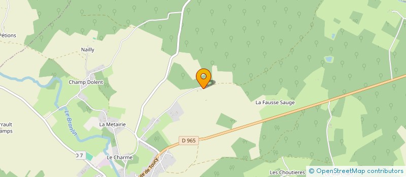 localisation de l'entreprise ECOTEL  MEZILLES