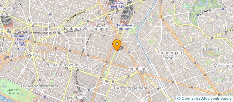 localisation de l'entreprise ECOTEL BETHUNE  PARIS