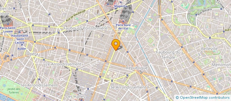 localisation de l'entreprise ECOTEL GESTION  PARIS