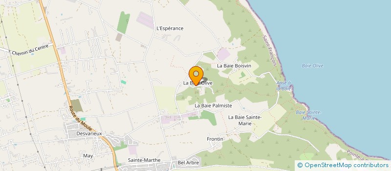 localisation de l'entreprise ECOTENTE à SAINT-FRANCOIS