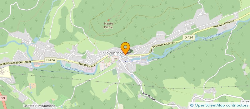 localisation de l'entreprise ECOTEX  SENONES