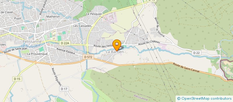 localisation de l'entreprise ECOTHECH SOLUTIONS  LA BARBEN