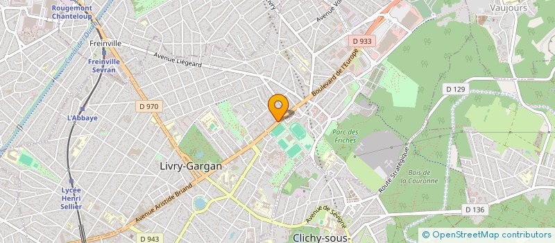 localisation de l'entreprise ECOTHERMA  LIVRY-GARGAN