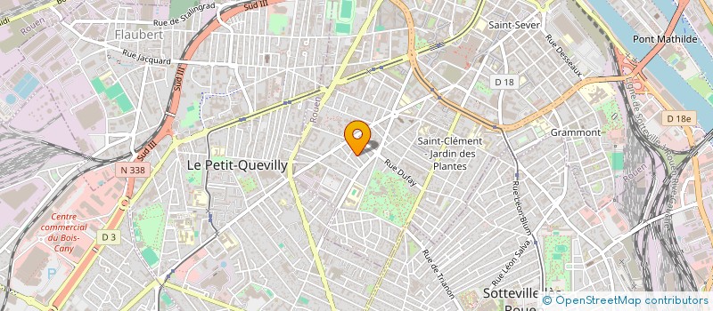 localisation de l'entreprise ECOTHIB  ROUEN