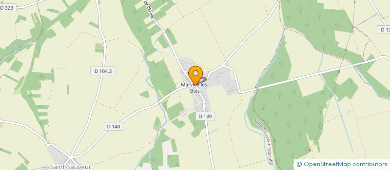 localisation de l'entreprise ECOTHOPIA à ST SAUVEUR-MARVILLE