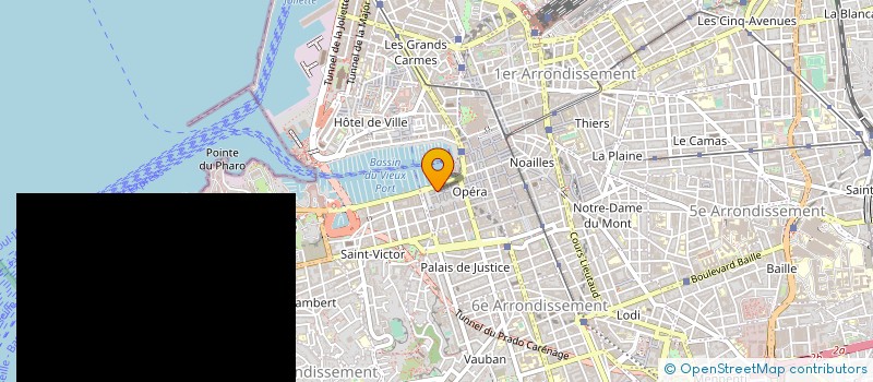 localisation de l'entreprise ECOTOITURES SOLAIRES 2011 à MARSEILLE