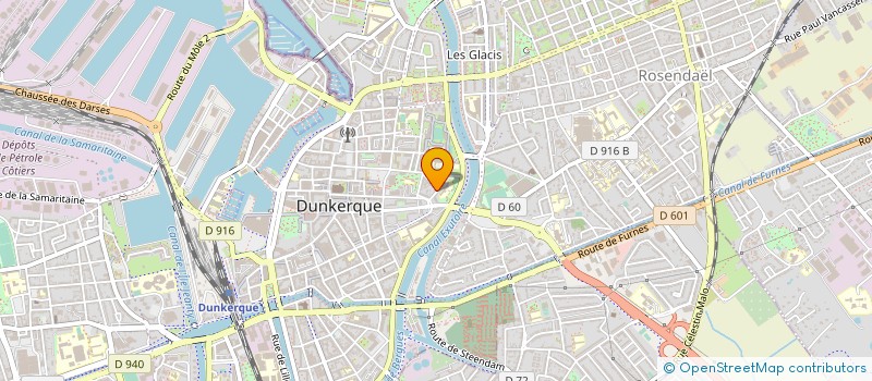 localisation de l'entreprise ECOTONN à DUNKERQUE
