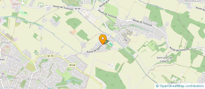 localisation de l'entreprise ECOTOPIE  PIN-BALMA