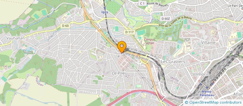 localisation de l'entreprise ECOTRA BATIMENT  IGNY