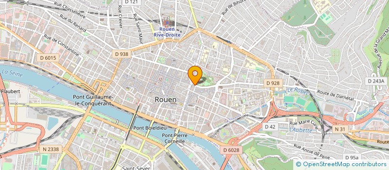 localisation de l'entreprise ECOURBANITE à ROUEN