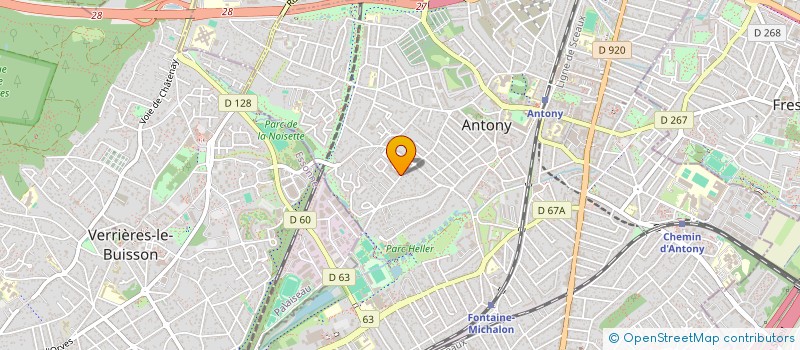 localisation de l'entreprise ECOUTE A CIEL OUVERT à ANTONY