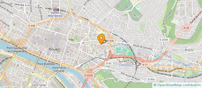 localisation de l'entreprise ECOUTE EN CORPS à ROUEN