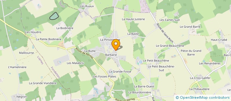 localisation de l'entreprise ECOUTE ET MOI  FONDETTES